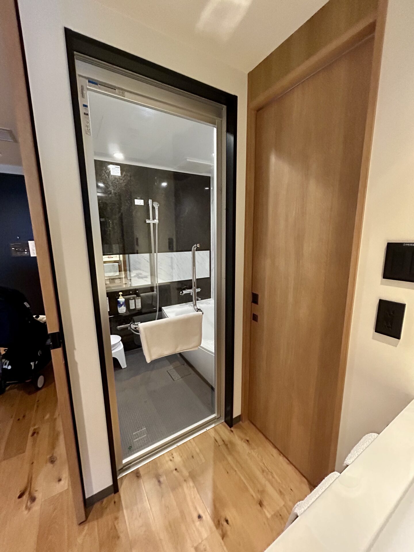 梅小路ポテル京都のお風呂とトイレ