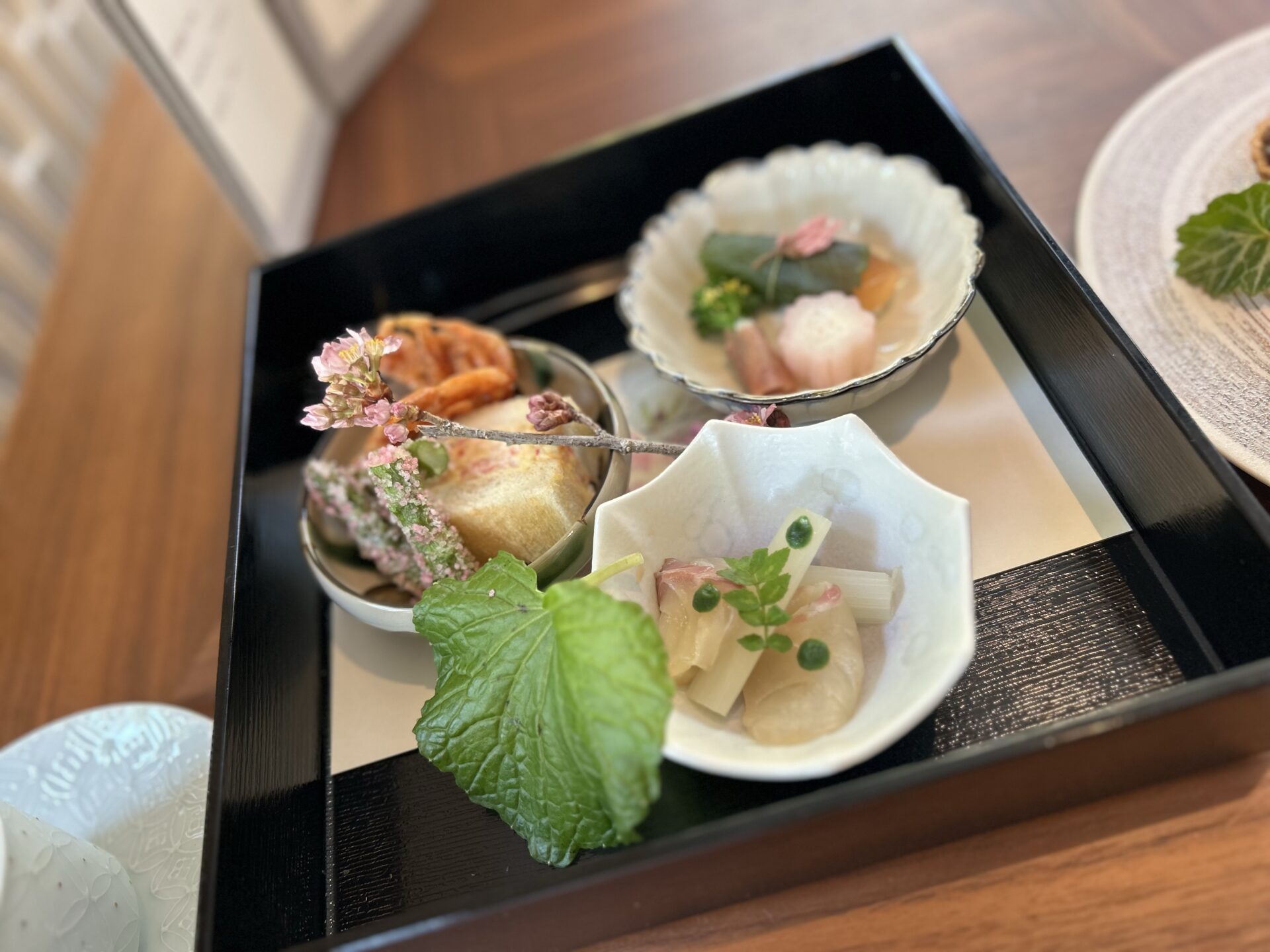 バンヤンツリー東山・京都のアフタヌーンティーのセイボリー