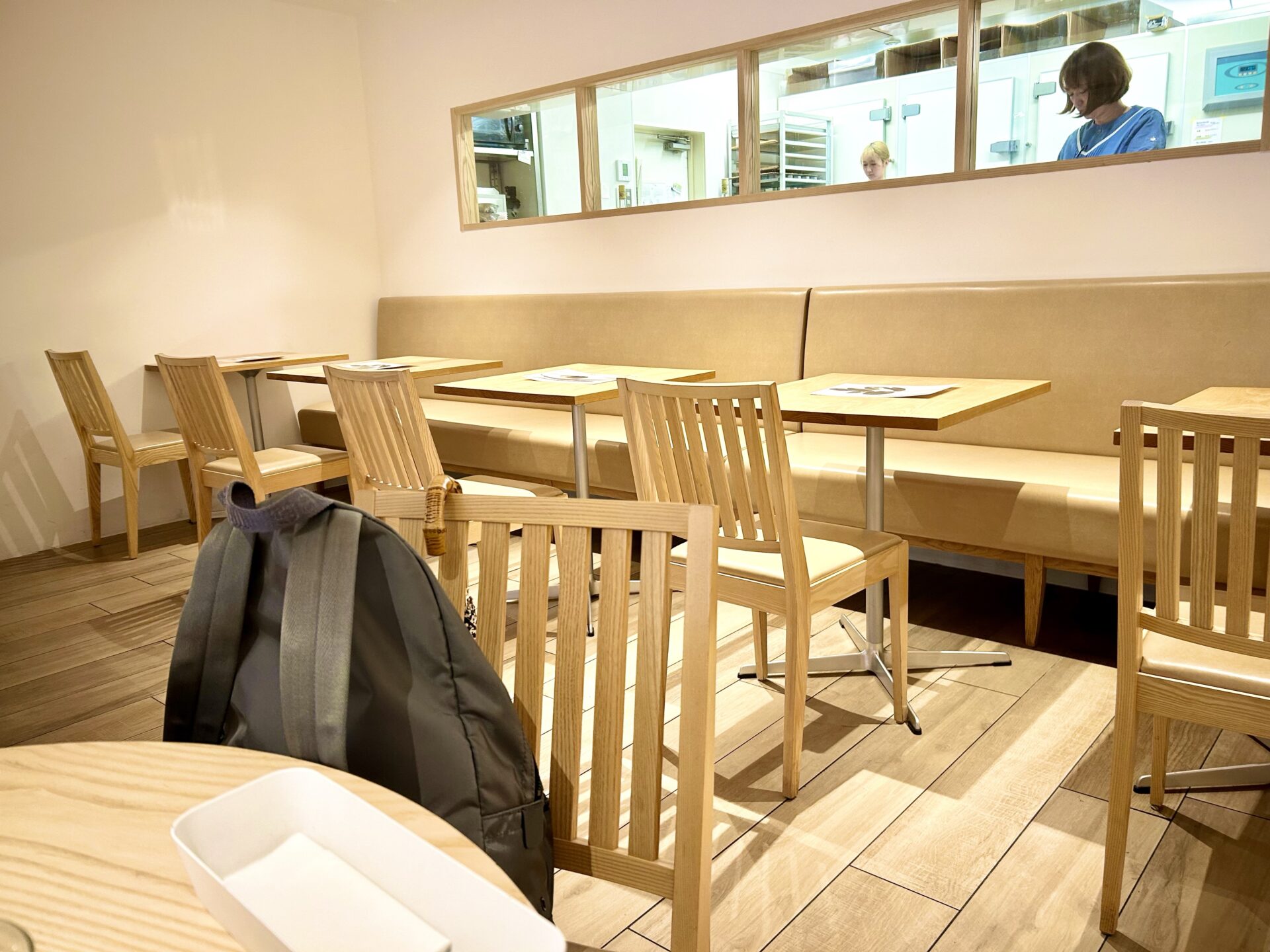 グラン・ヴァニーユのイートインスペース