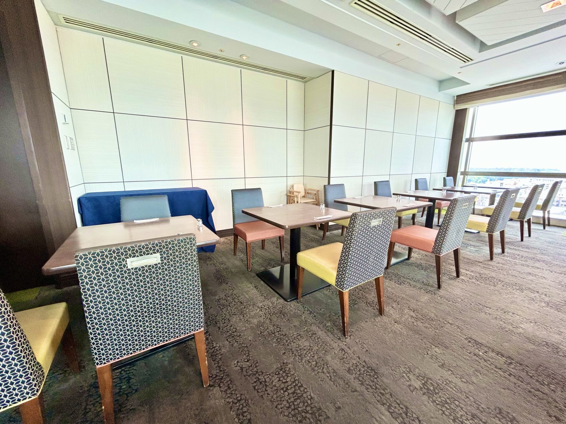 ホテルオークラ京都の席